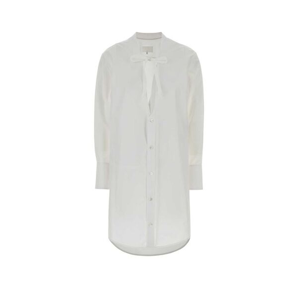 MAISON MARGIELA Dresses & Skirts - Maison Margiela Women White Poplin Shirt Dress
